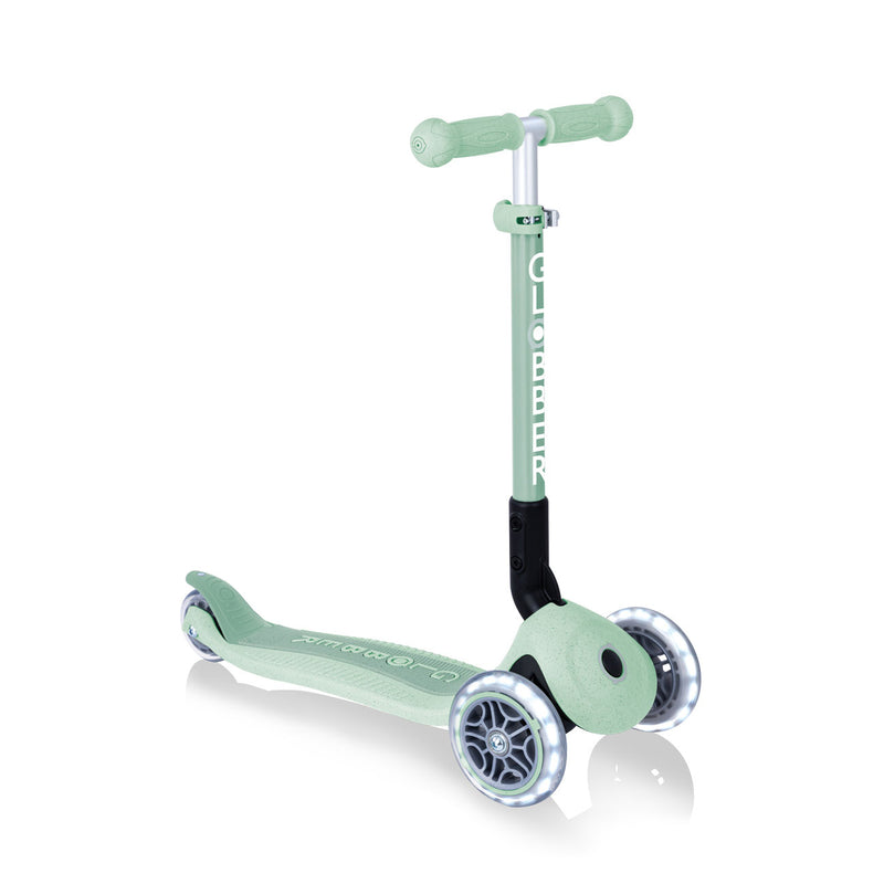 Globber Junior Foldable Lights Ecologic Scooter