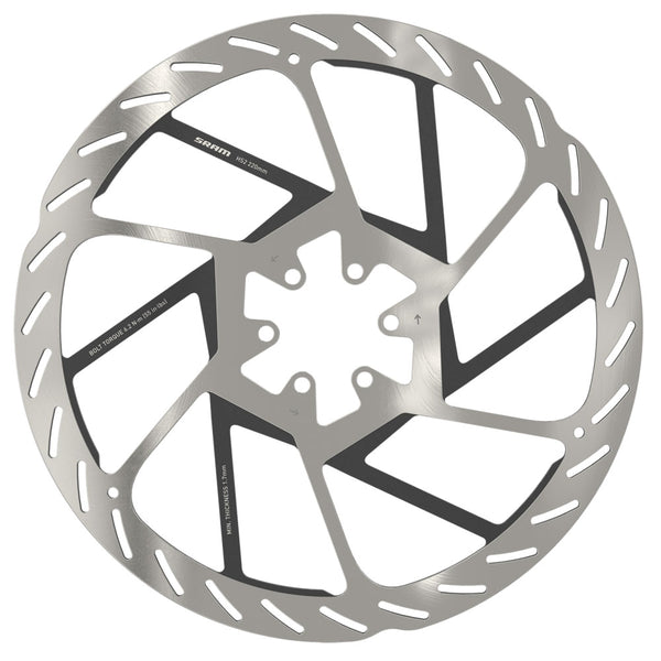 SRAM HS2 220mm 6 Bolt Disc Brake Rotor