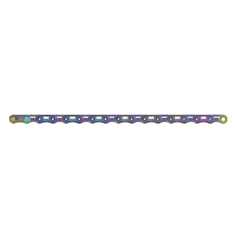 SRAM Red E1 12 Speed 114 Link Flattop Chain Rainbow