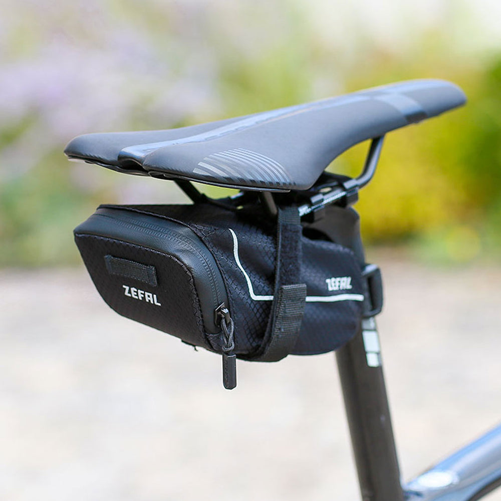 Bike seat bag with light sale